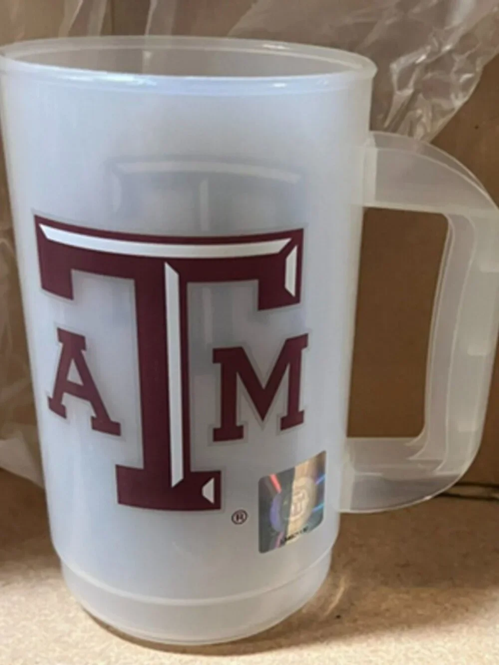 Texas A&M Aggies 2-Pack 16oz Plastic Beer Mugs - Official NCAA Merchandise